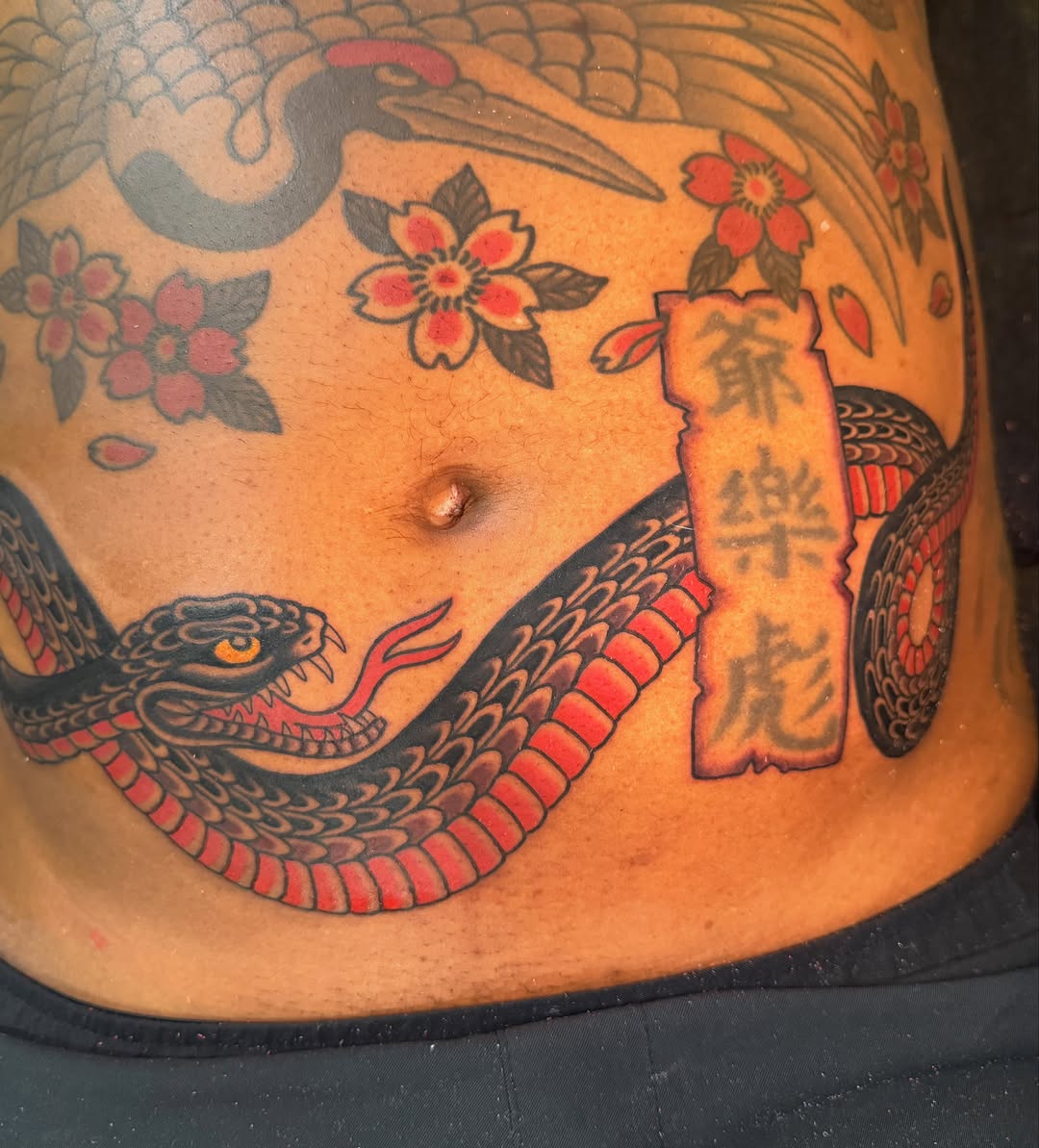 Tattoo by @cory.welker — japanese_irezumi, black_and_grey