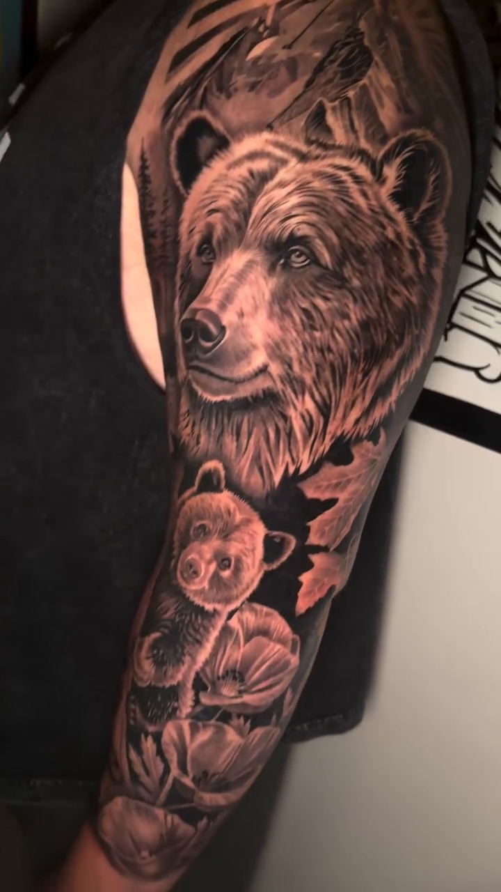 Tattoo by @dhtattoo — realism, black_and_grey