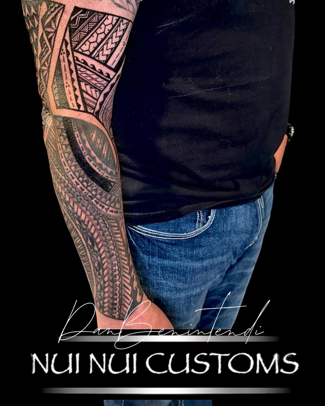 Tattoo by @nui_nui_customs — tribal