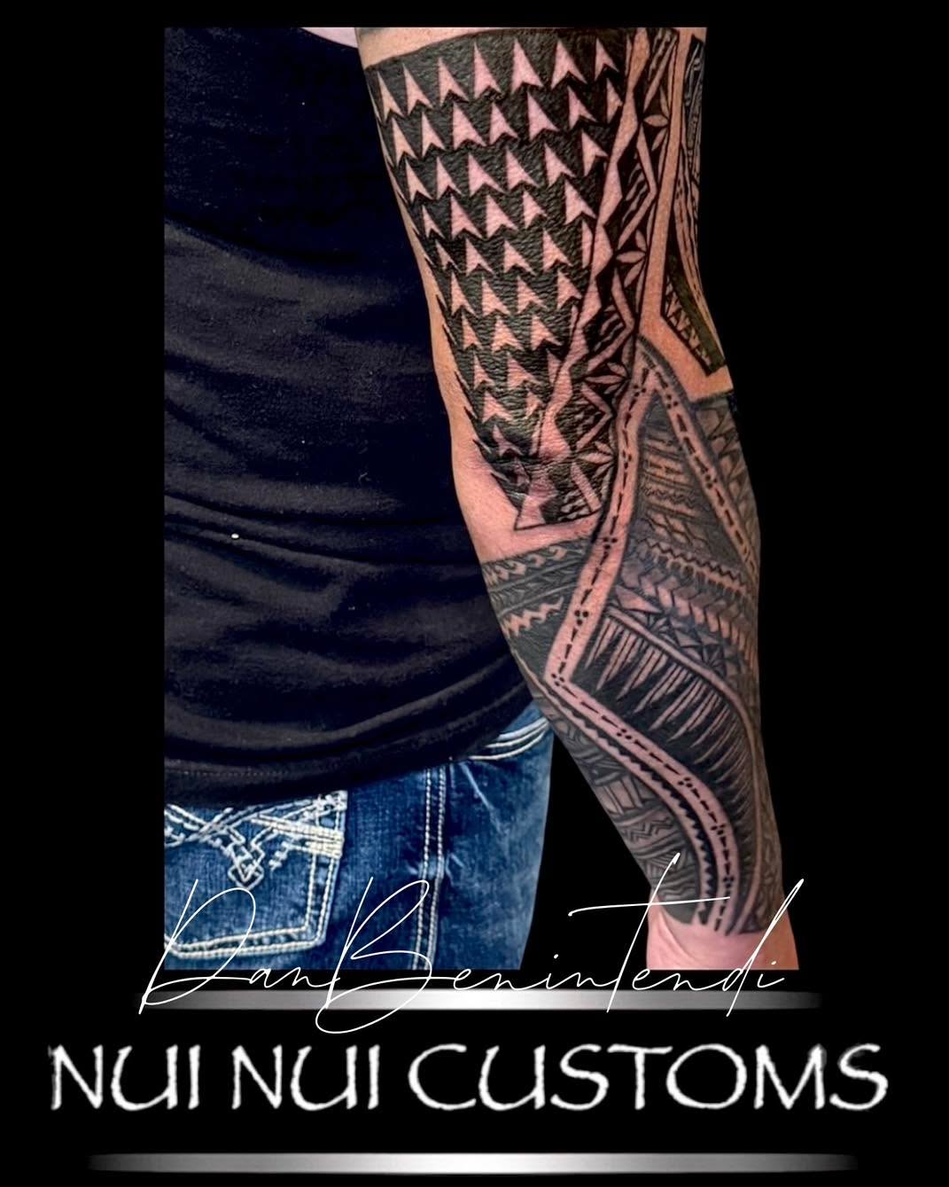 Tattoo by @nui_nui_customs — tribal, blackwork