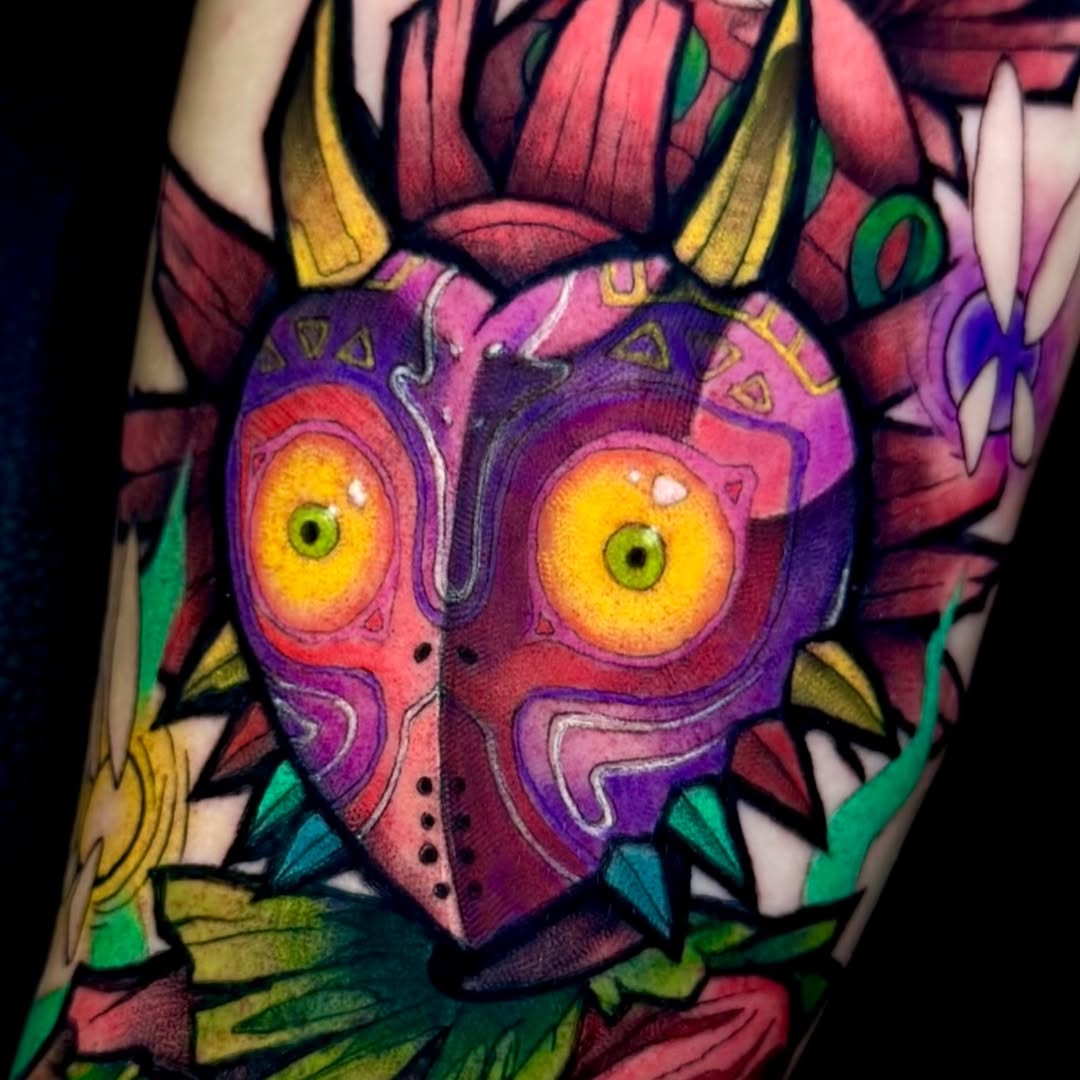 Tattoo by @zenfullart — anime, trash_polka
