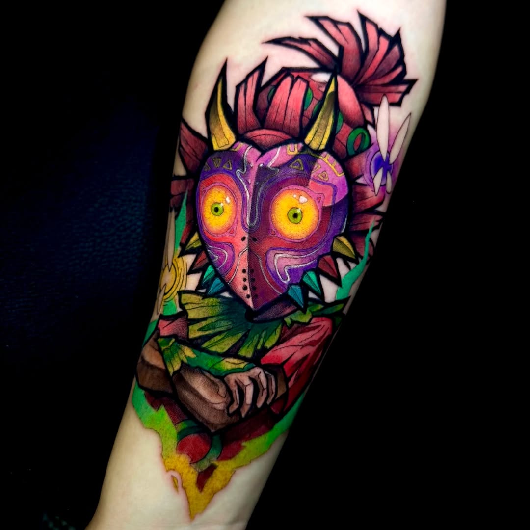 Tattoo by @zenfullart — anime, illustrative