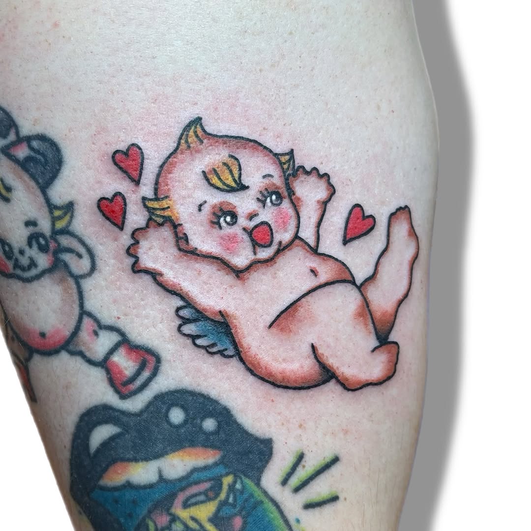 Tattoo by @plantpuketattoos — new_school, american_traditional