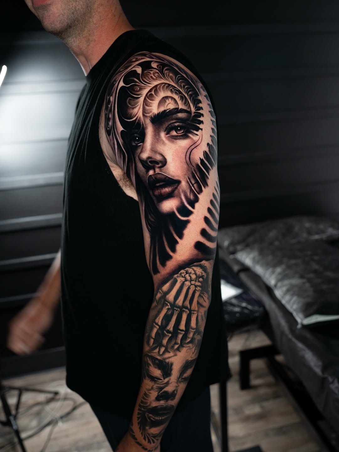 Tattoo by @mckenna_tattoo — black_and_grey, realism
