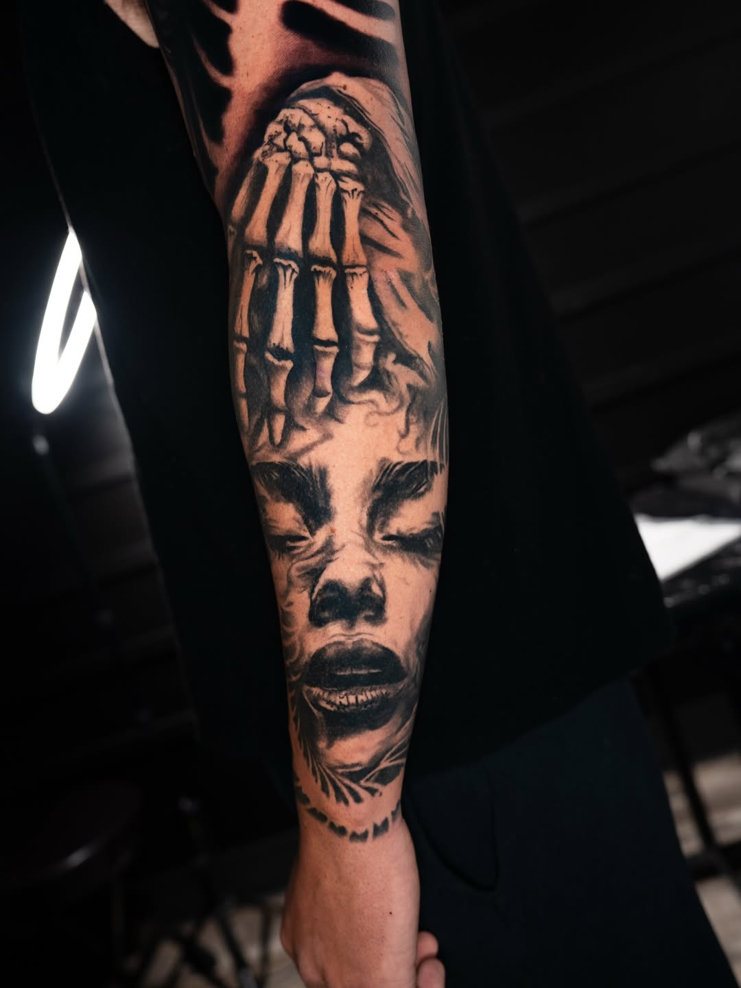 Tattoo by @mckenna_tattoo — black_and_grey, realism