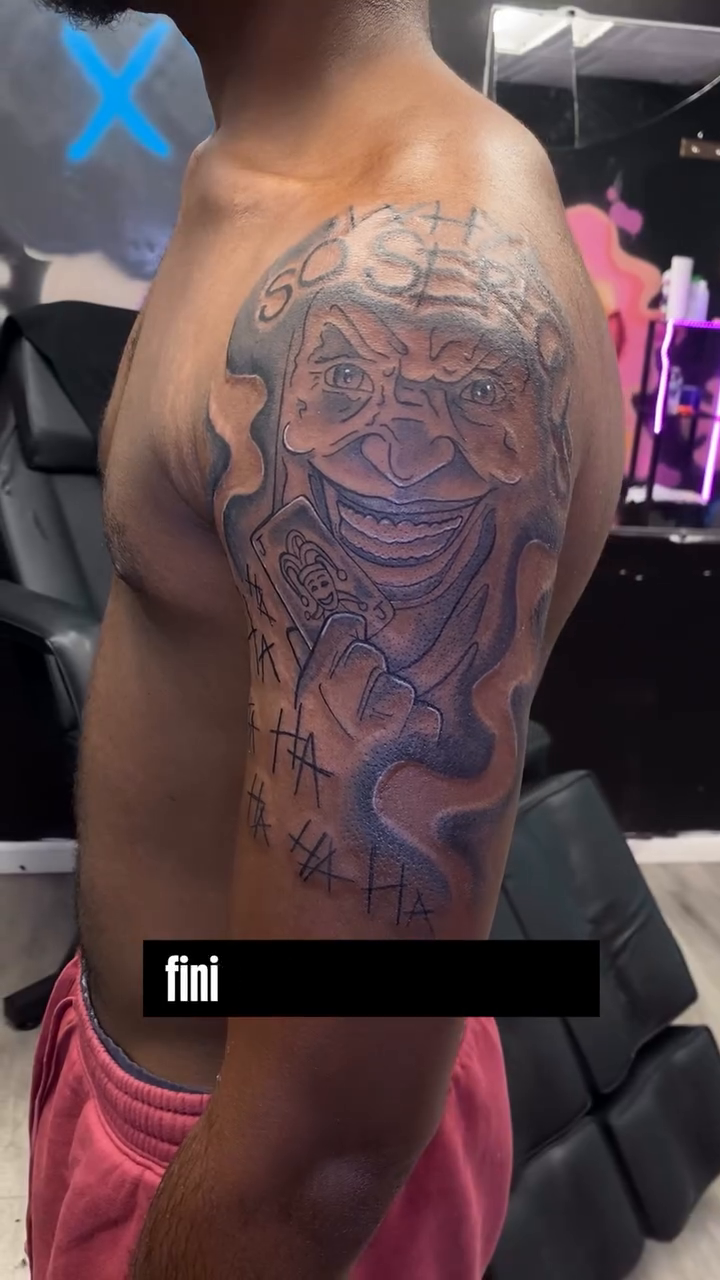 Tattoo by @inkdbymari — black_and_grey