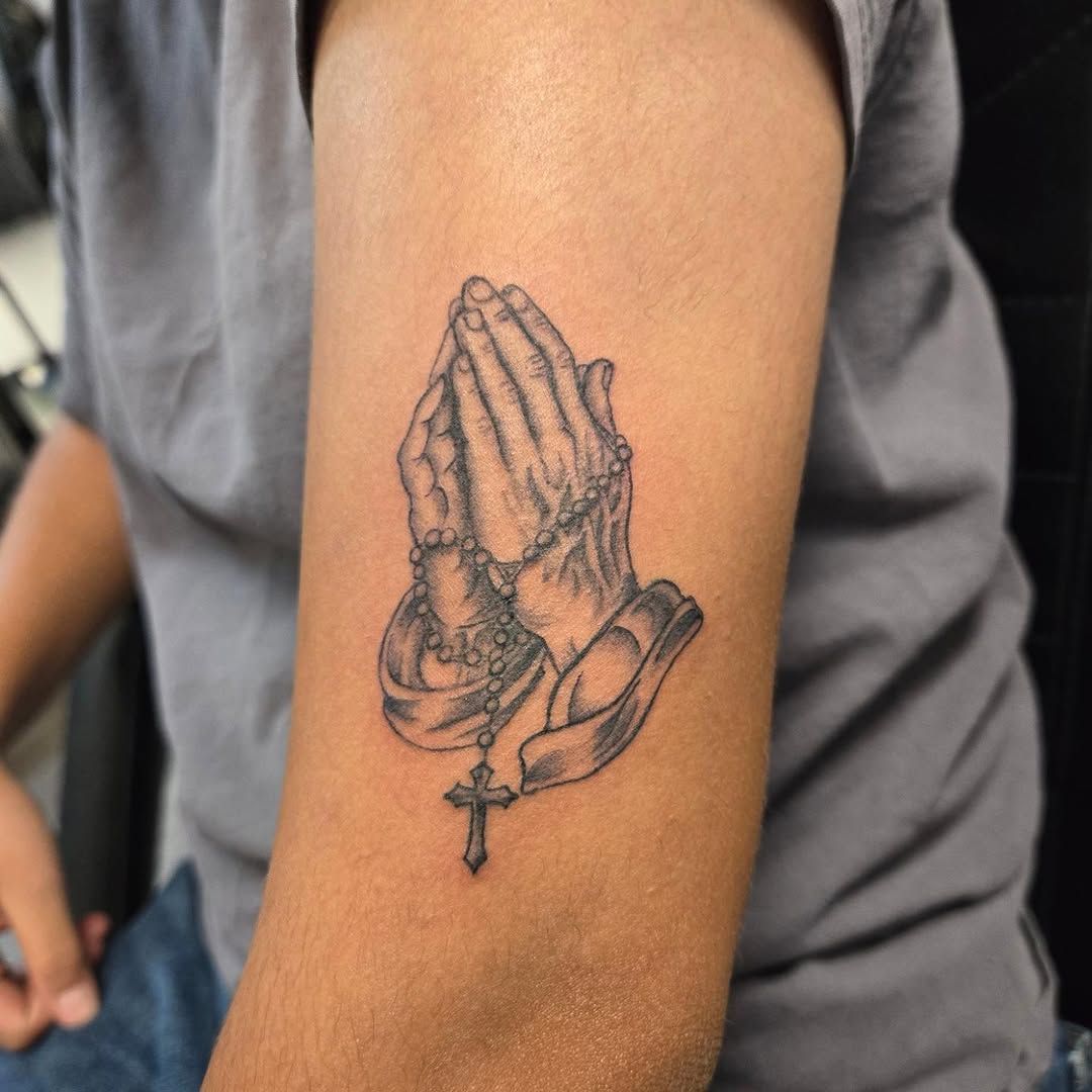 Tattoo by @t.rubio909 — black_and_grey, realism
