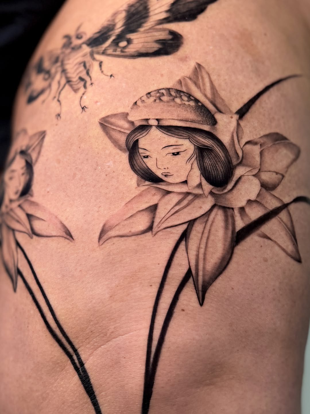 Tattoo by @dre.dayli โ black_and_grey, realism
