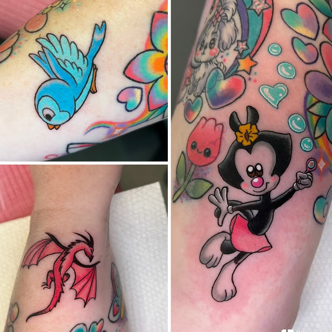 Tattoo by @ashwheelertattoos — new_school