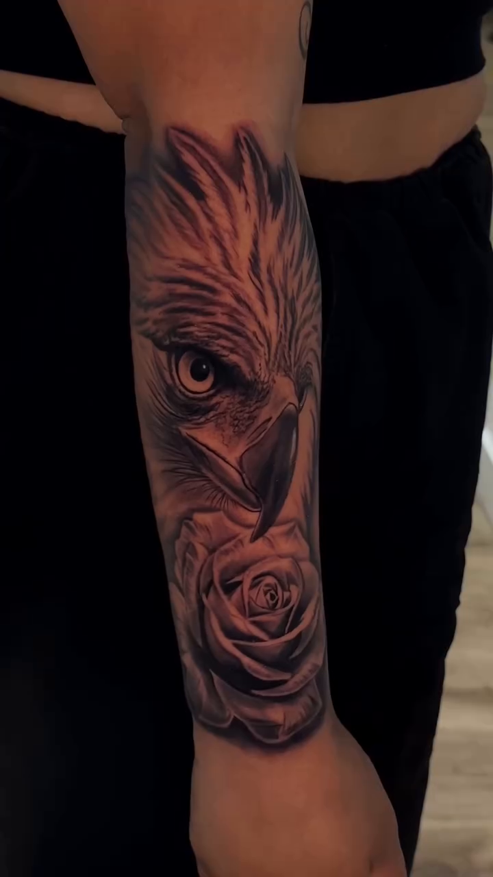 Tattoo by @mkv.ink — realism, black_and_grey
