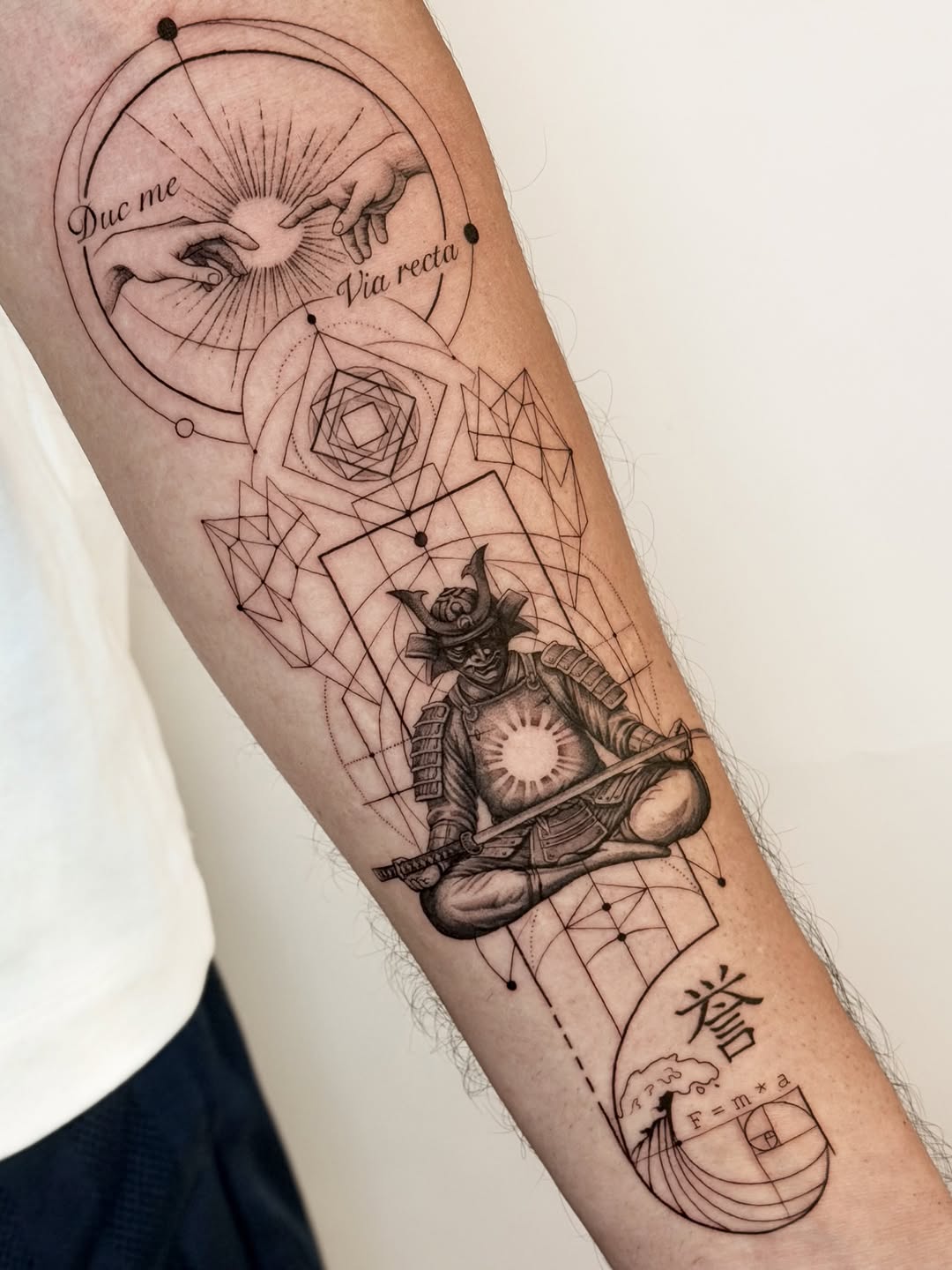 Tattoo by @tattoos.ap — black_and_grey, geometric