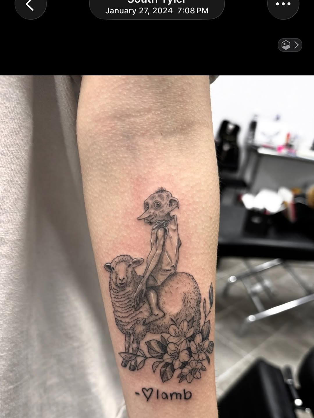 Tattoo by @jcgm_ink — black_and_grey