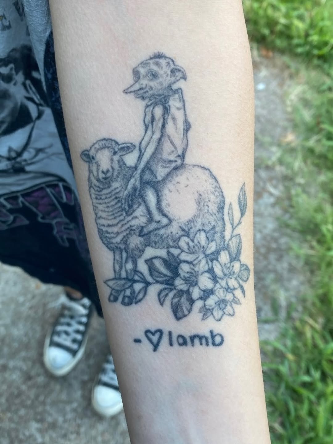 Tattoo by @jcgm_ink — black_and_grey