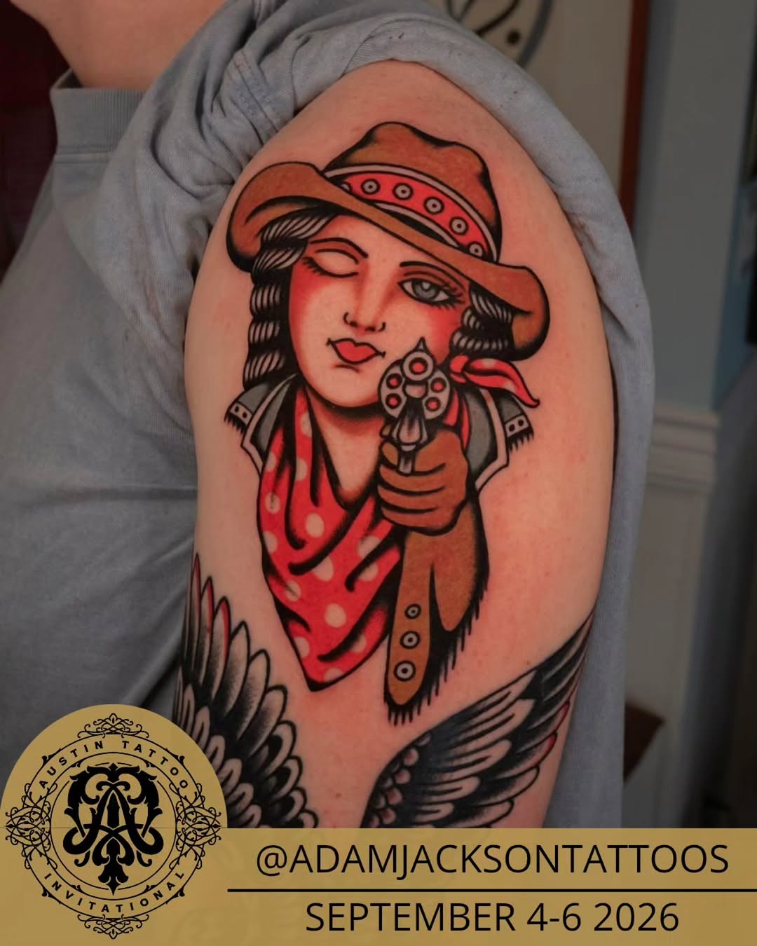 Tattoo by @adamjacksontattoos — american_traditional