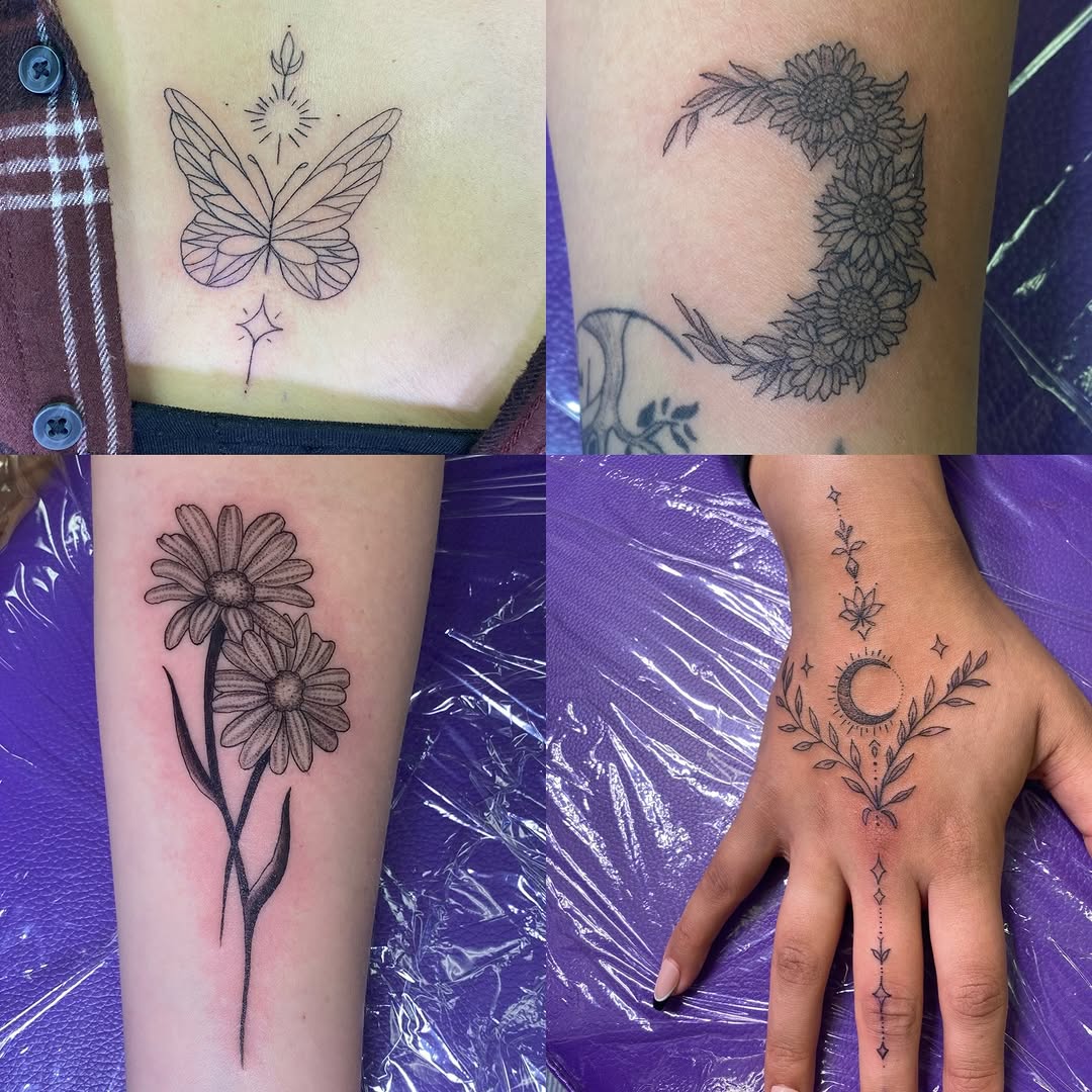 Tattoo by @katielou_tattoo โ fine_line, illustrative