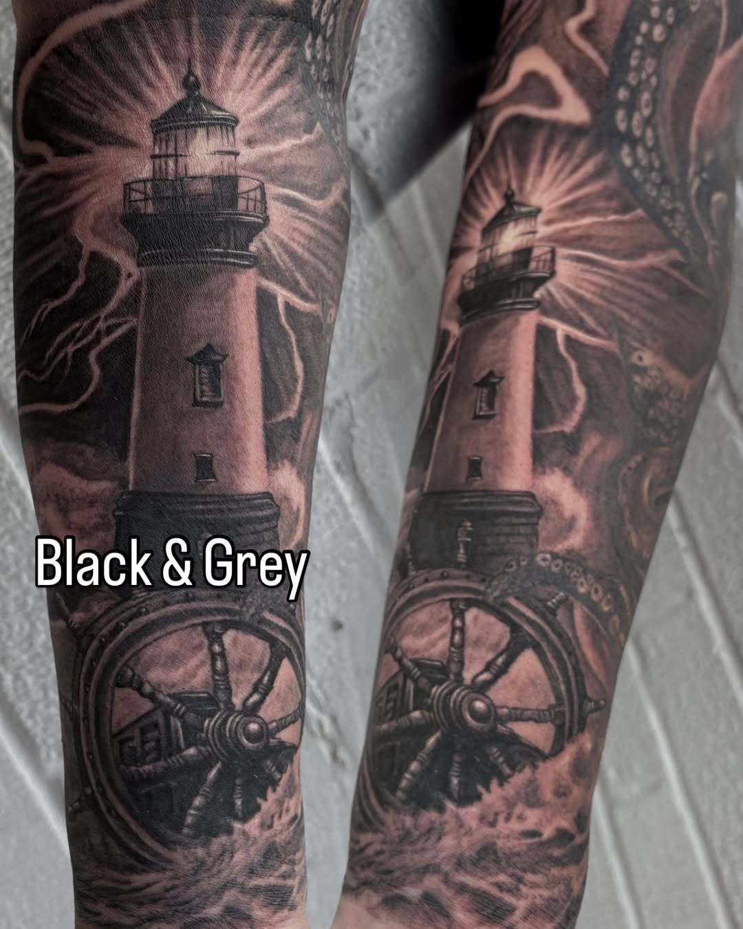 Tattoo by @trustydizon — realism, black_and_grey
