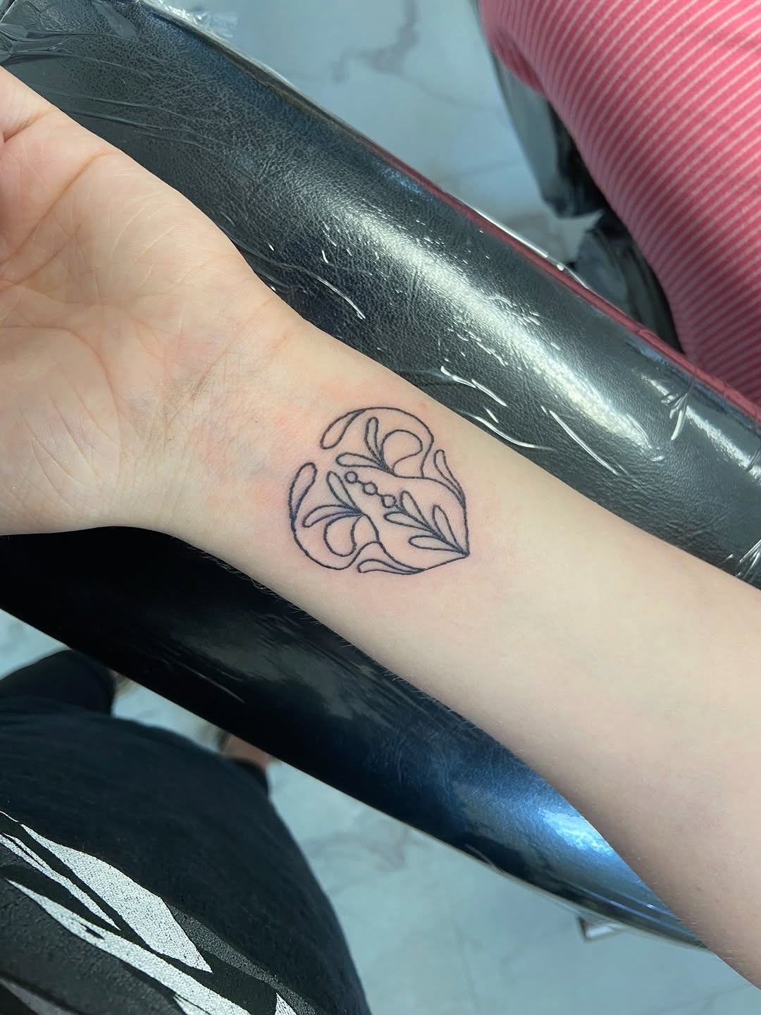 Tattoo by @1luv_tattoo — illustrative, fine_line