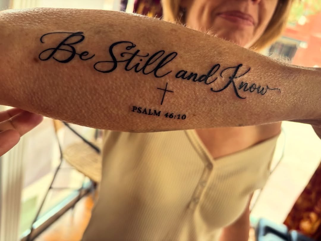 Tattoo by @mimii.inks — lettering_script, fine_line