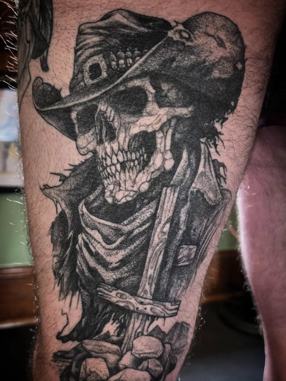 Tattoo by @el_tejon โ black_and_grey, realism