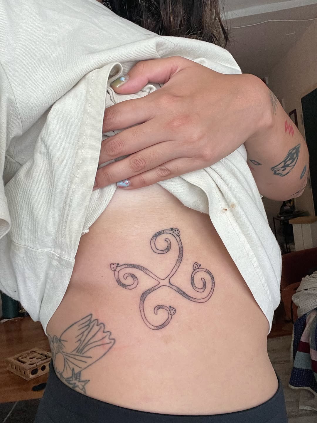 Tattoo by @3rdpancake — dotwork