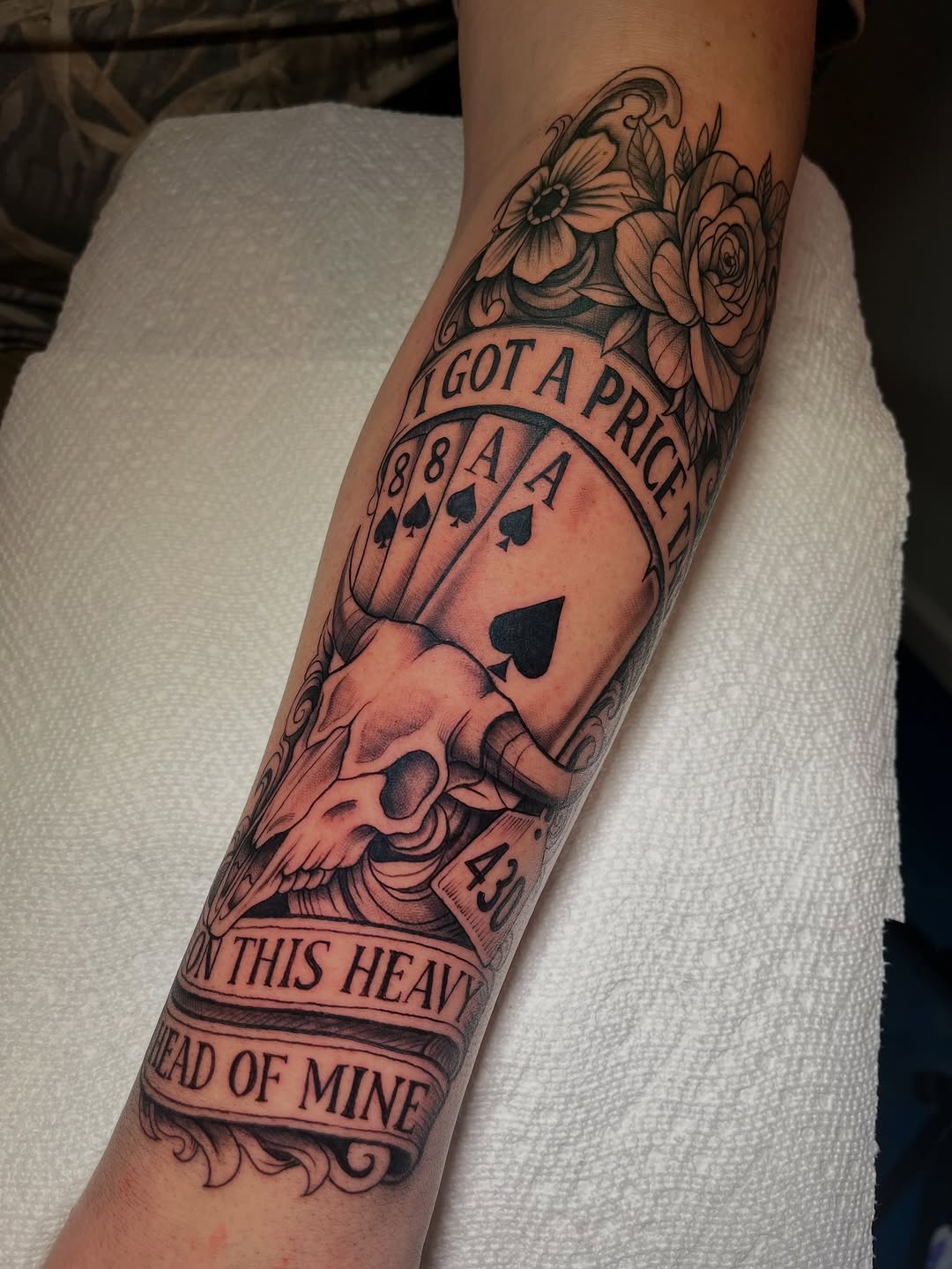 Tattoo by @shade.757 — black_and_grey, illustrative
