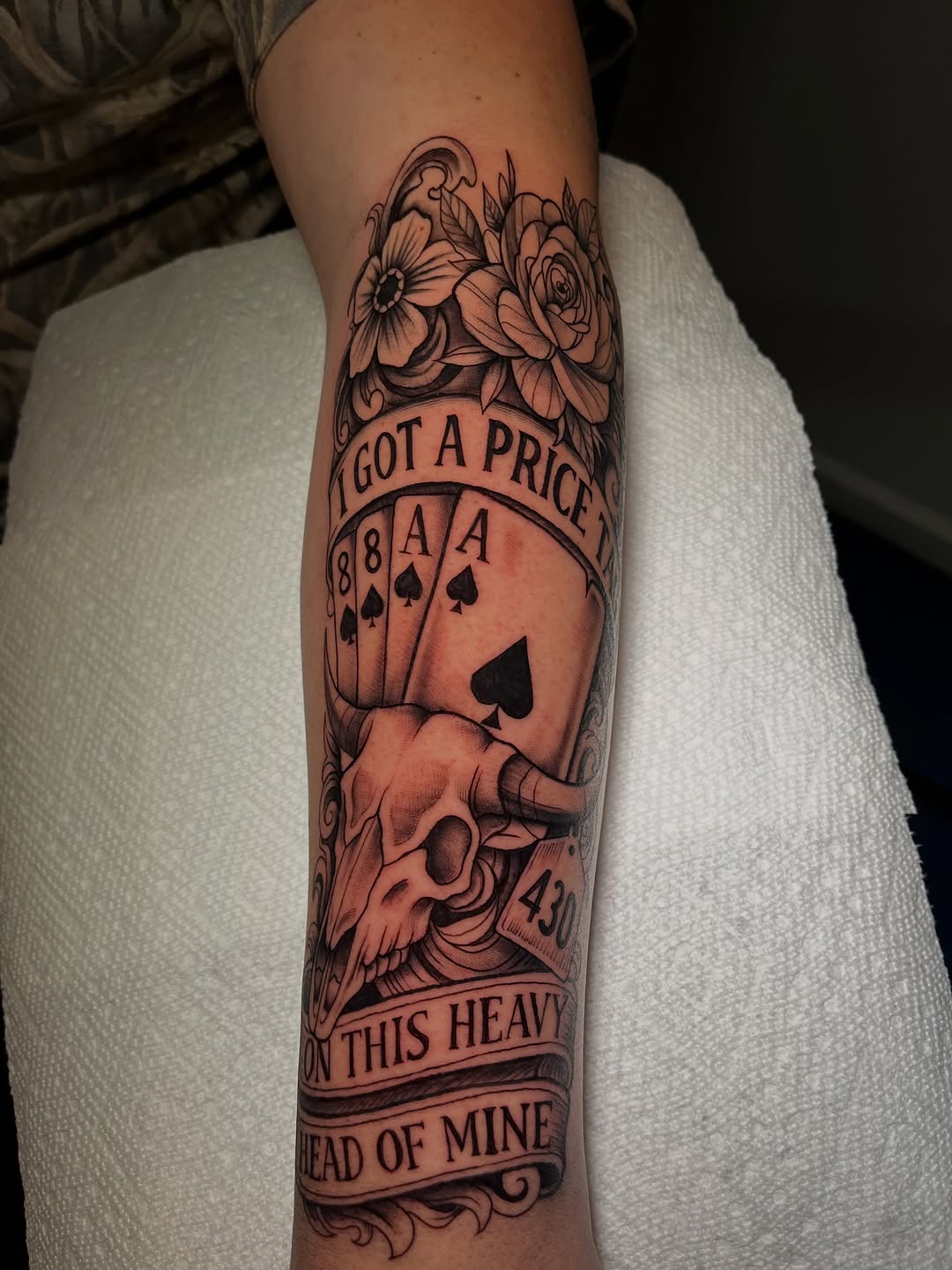 Tattoo by @shade.757 — black_and_grey, illustrative