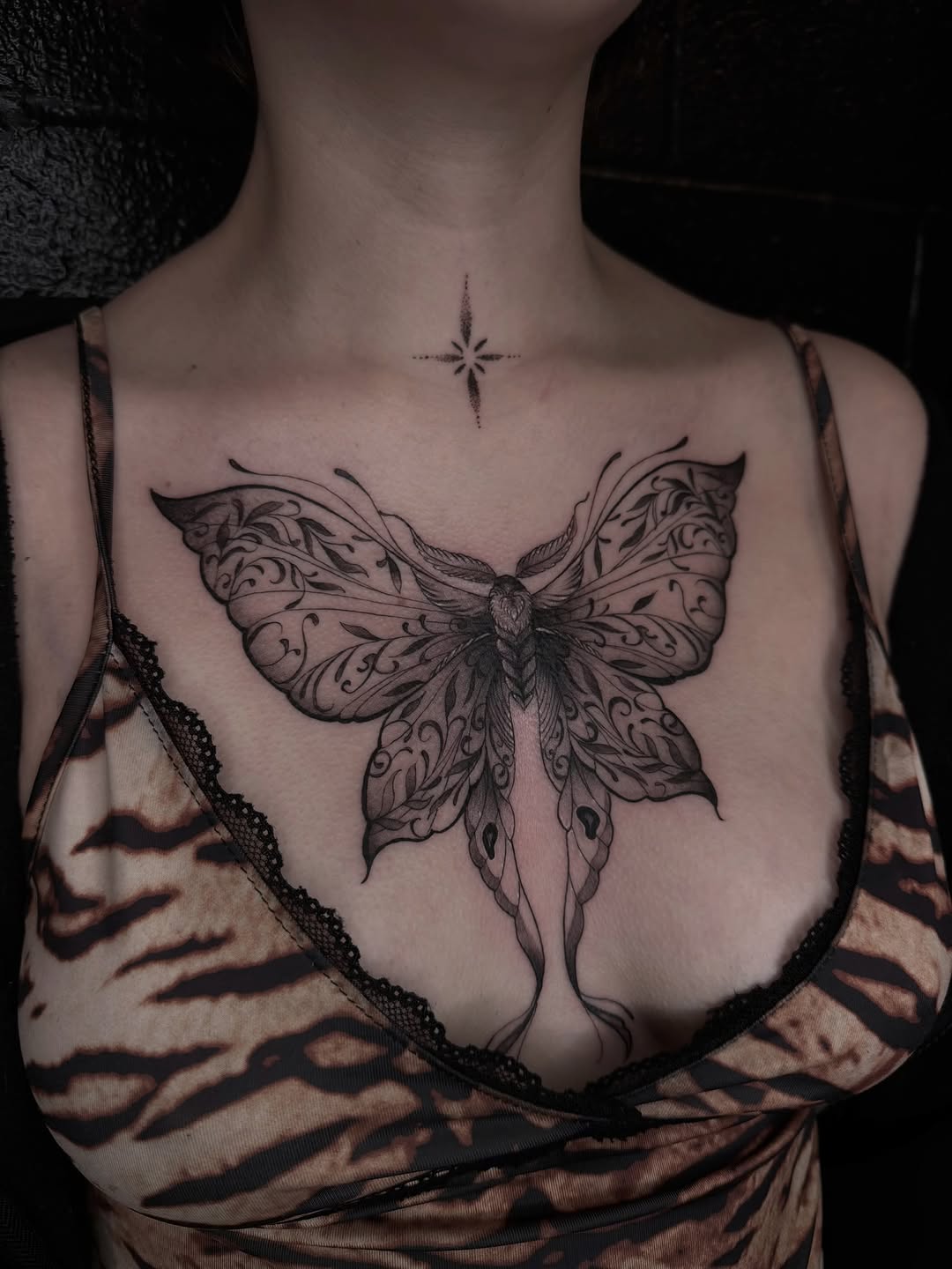 Tattoo by @wendys.ink — black_and_grey, ornamental