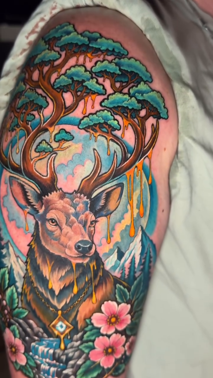 Tattoo by @noelinwheeler β illustrative, realism