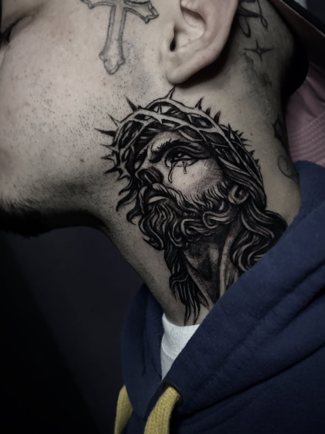 Tattoo by @marky_tattooer — black_and_grey, realism