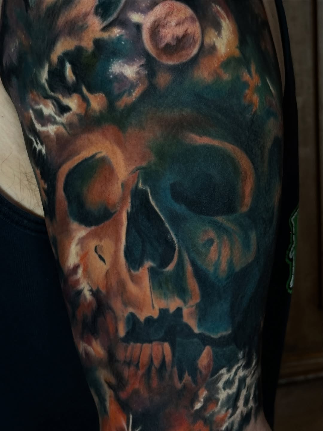 Tattoo by @kay.b.tats — realism, black_and_grey