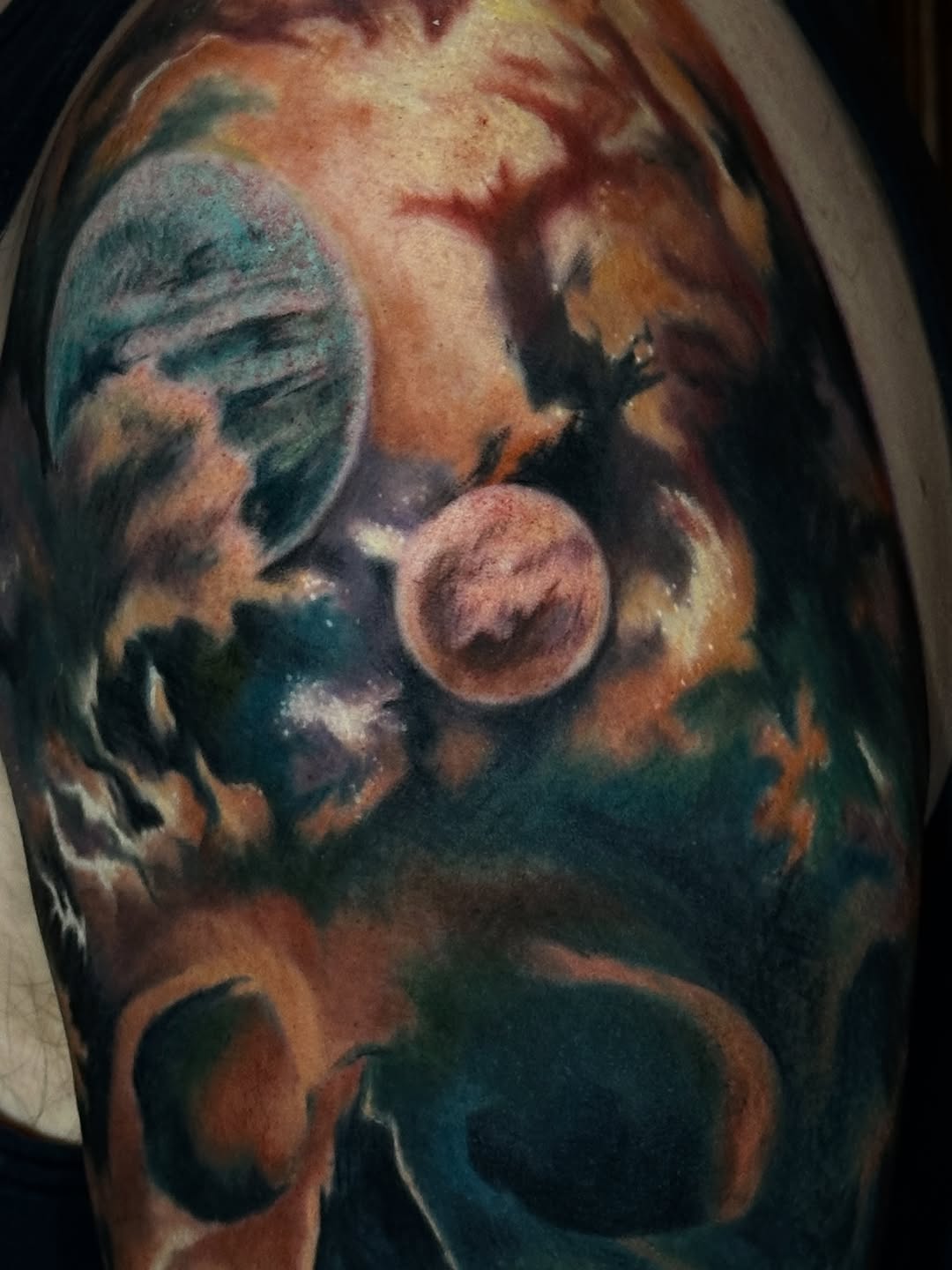 Tattoo by @kay.b.tats — realism, black_and_grey
