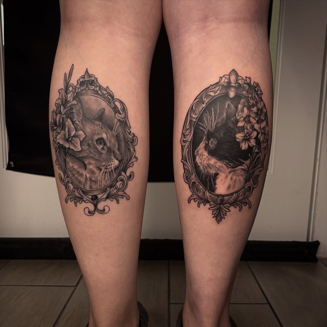 Tattoo by @gina.nvink — realism, black_and_grey