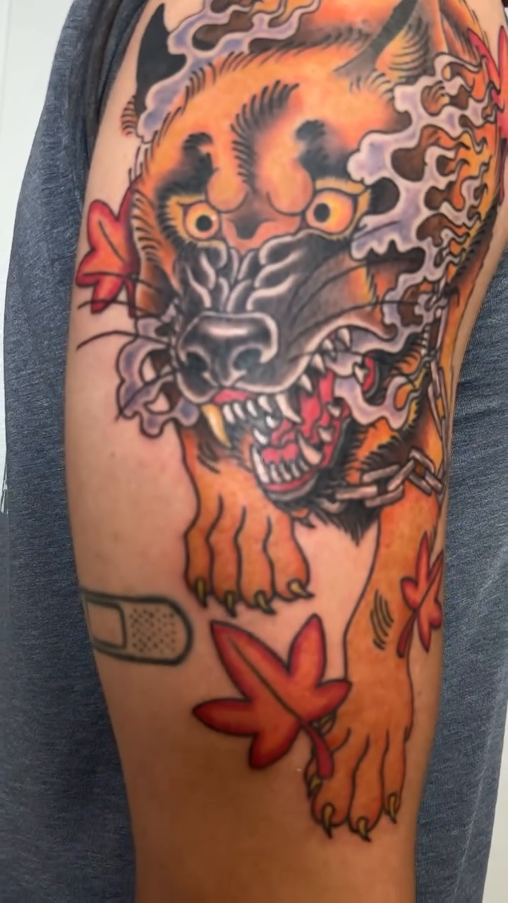 Tattoo by @angieglvz.ink — japanese_irezumi
