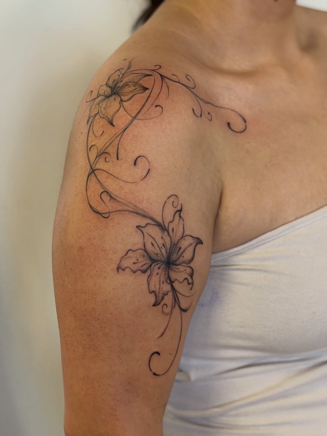 Tattoo by @stabalisim — fine_line