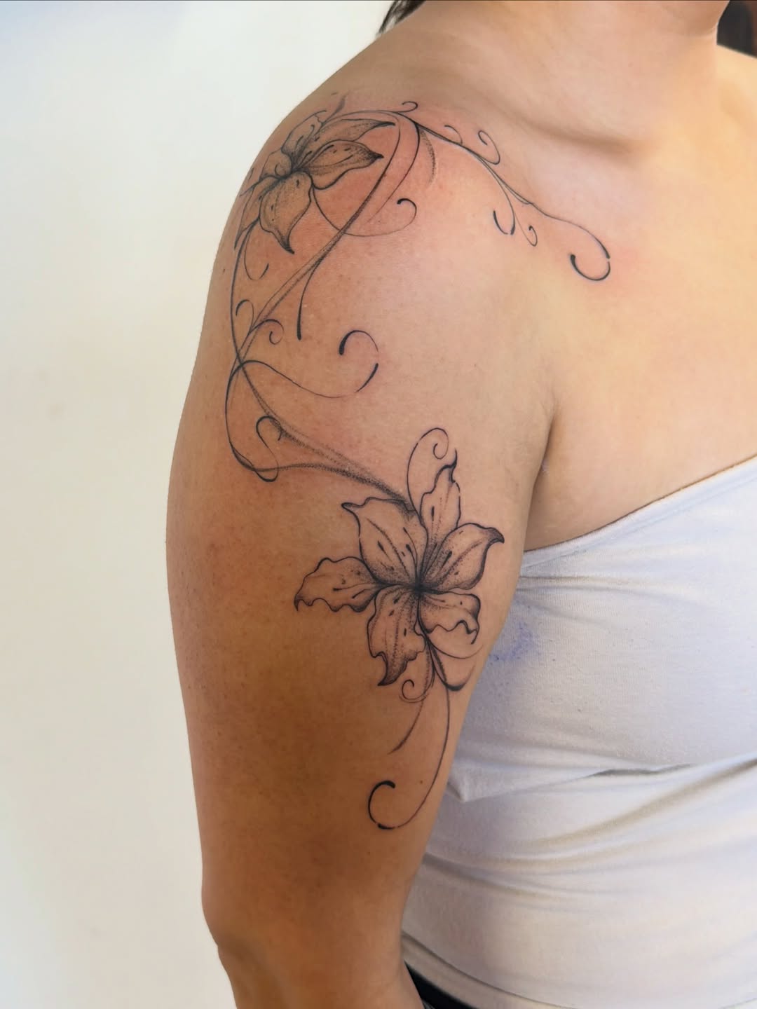 Tattoo by @stabalisim — fine_line