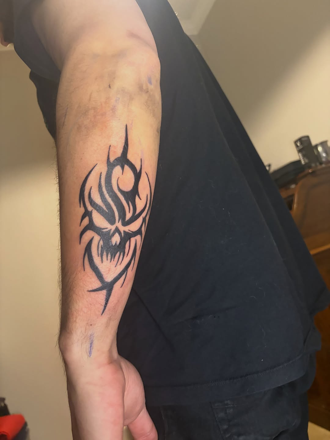 Tattoo by @blastedbybk — tribal