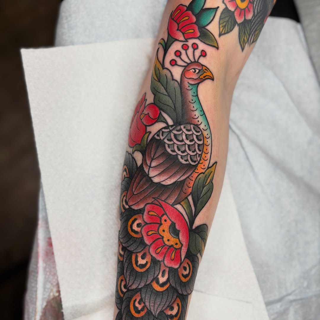Tattoo by @codycollinstattoo — american_traditional, illustrative