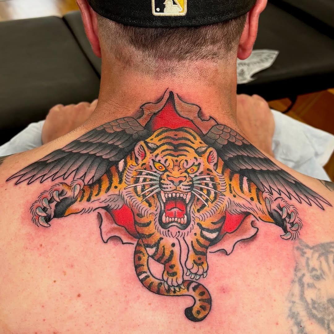 Tattoo by @codycollinstattoo — american_traditional, illustrative