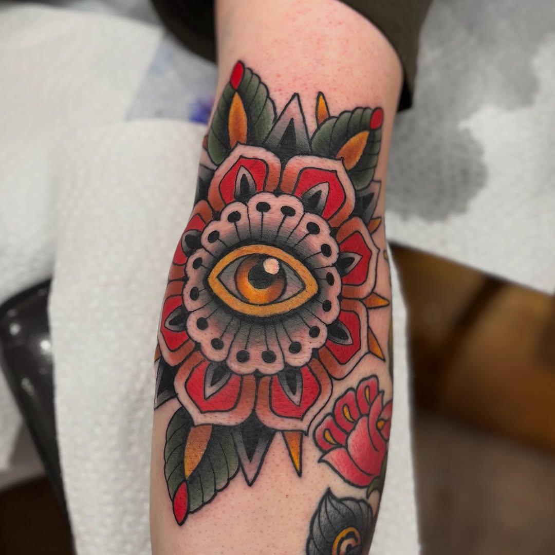 Tattoo by @codycollinstattoo — american_traditional, illustrative