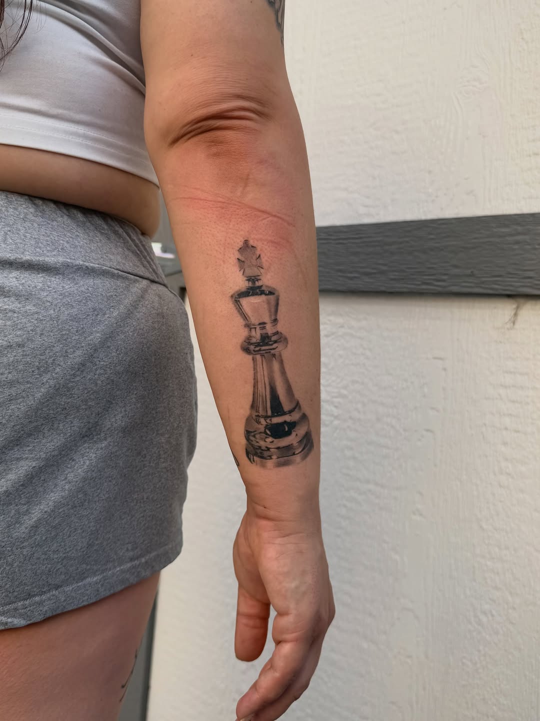 Tattoo by @fuxwithamber β realism, black_and_grey