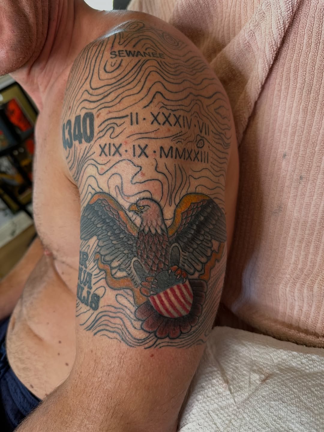 Tattoo by @electricunicorn — american_traditional, realism