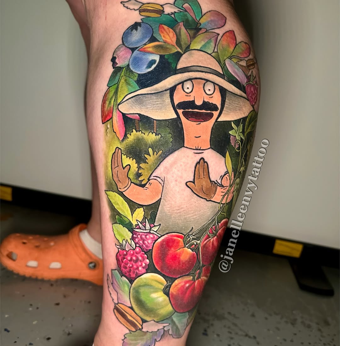 Tattoo by @janelleenvytattoo โ new_school, anime