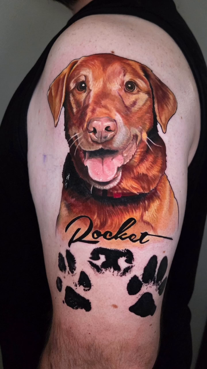 Tattoo by @pdudetattoo — realism, illustrative