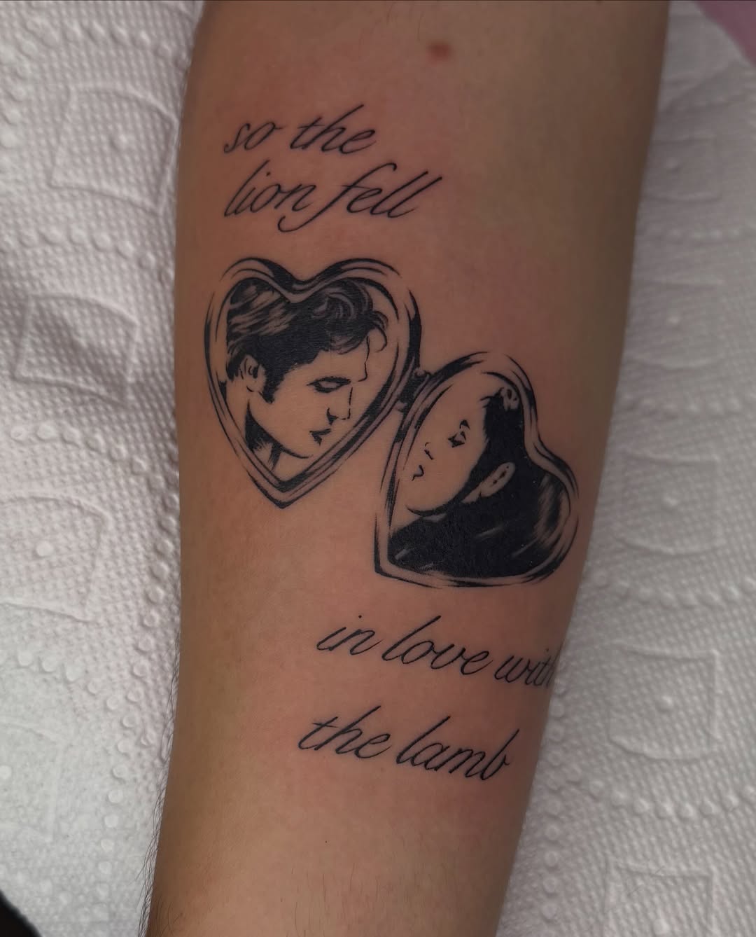 Tattoo by @maggieangulotattoo — lettering_script, chicano