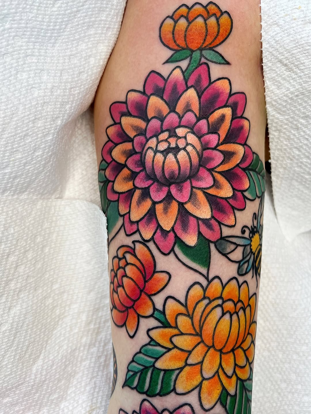Tattoo by @leonetats โ illustrative, new_school