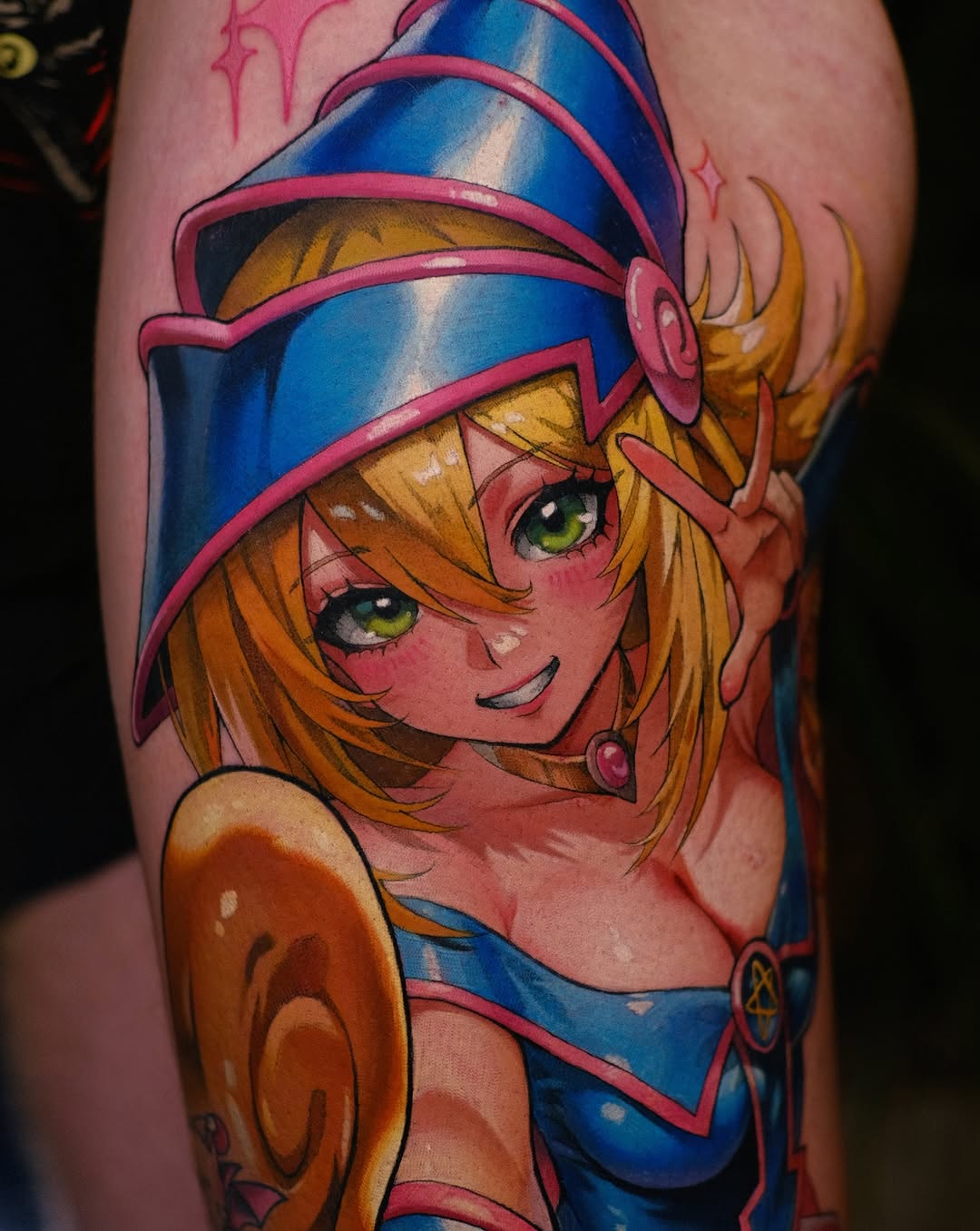 Tattoo by @green.vesper — anime, realism