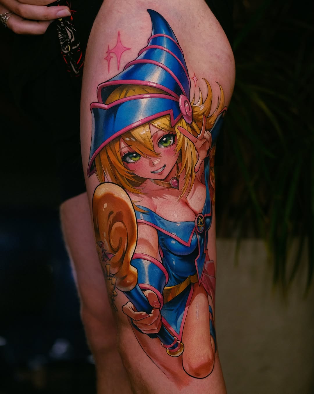 Tattoo by @green.vesper — anime, realism