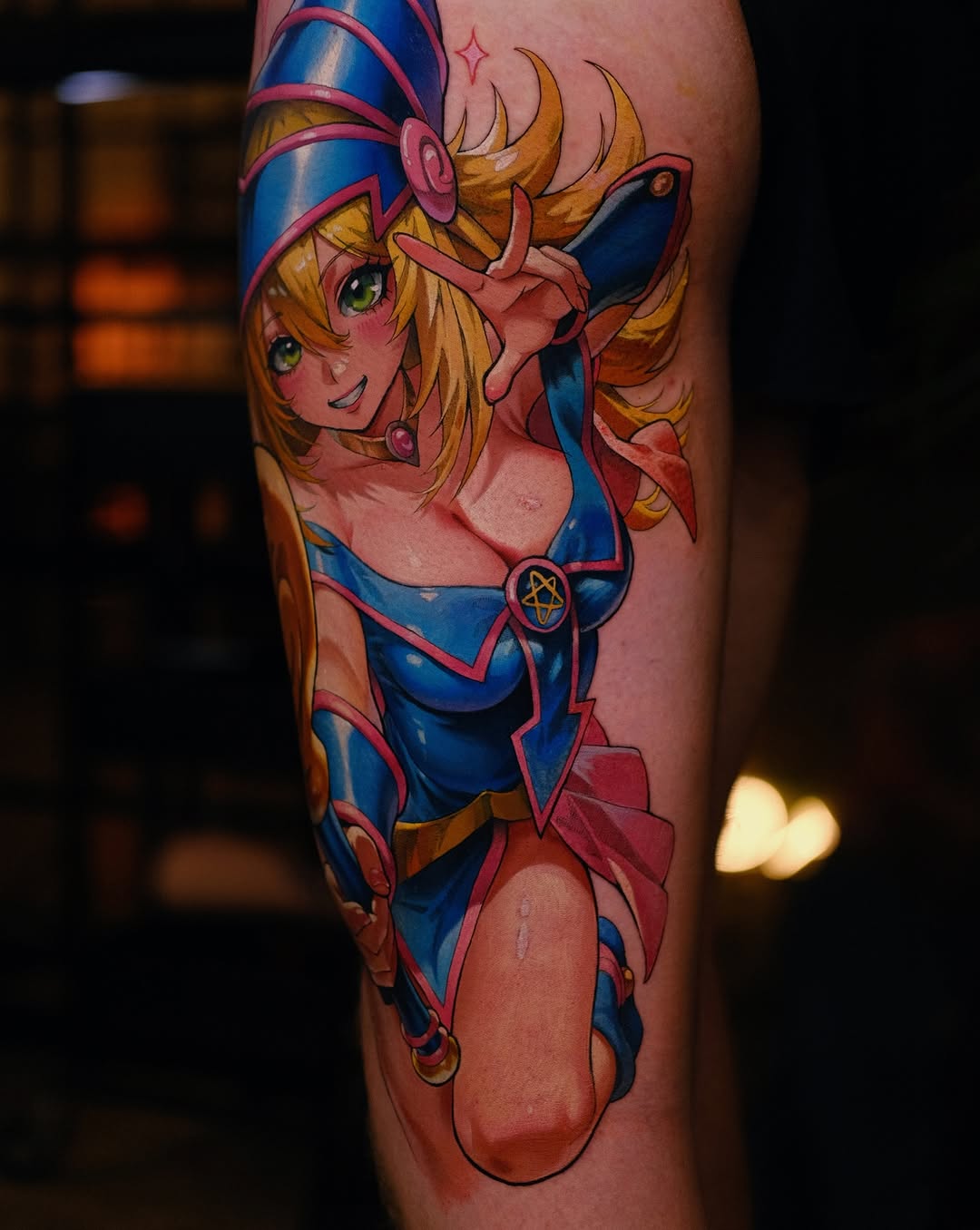 Tattoo by @green.vesper — anime, realism
