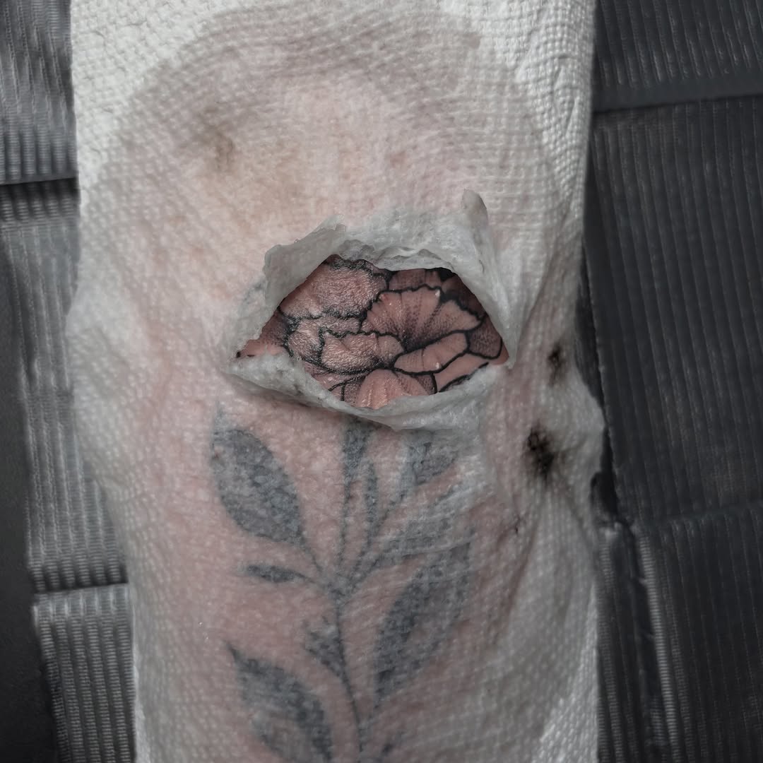 Tattoo by @ketzler_tattoos — fine_line, black_and_grey