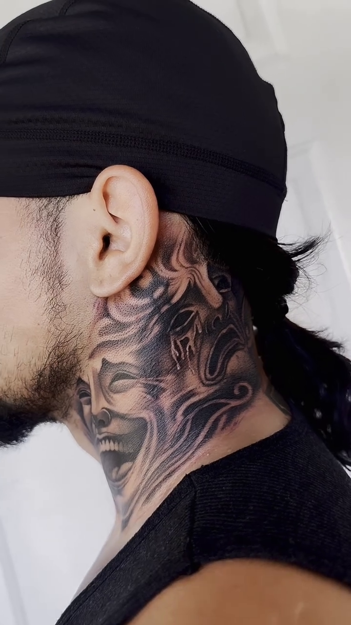 Tattoo by @vivica_ink — black_and_grey, realism